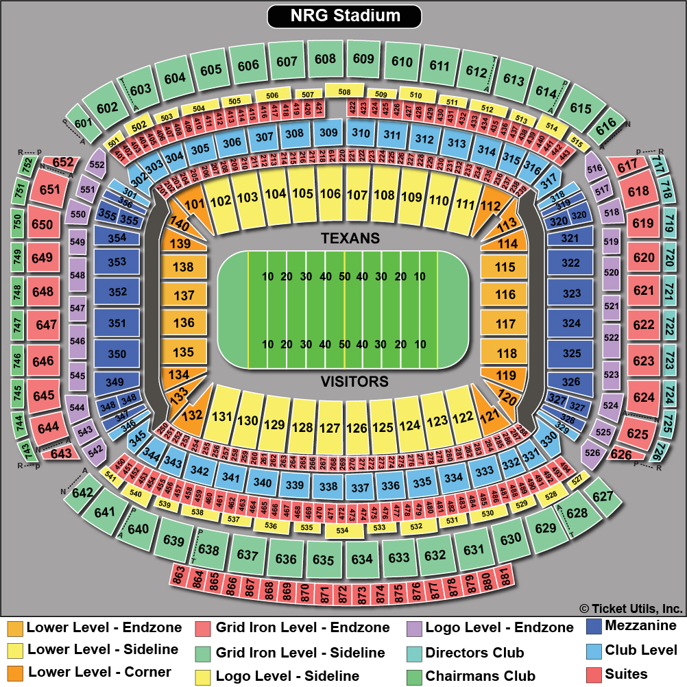 Nrg Stadium Seating Chart For Rodeo